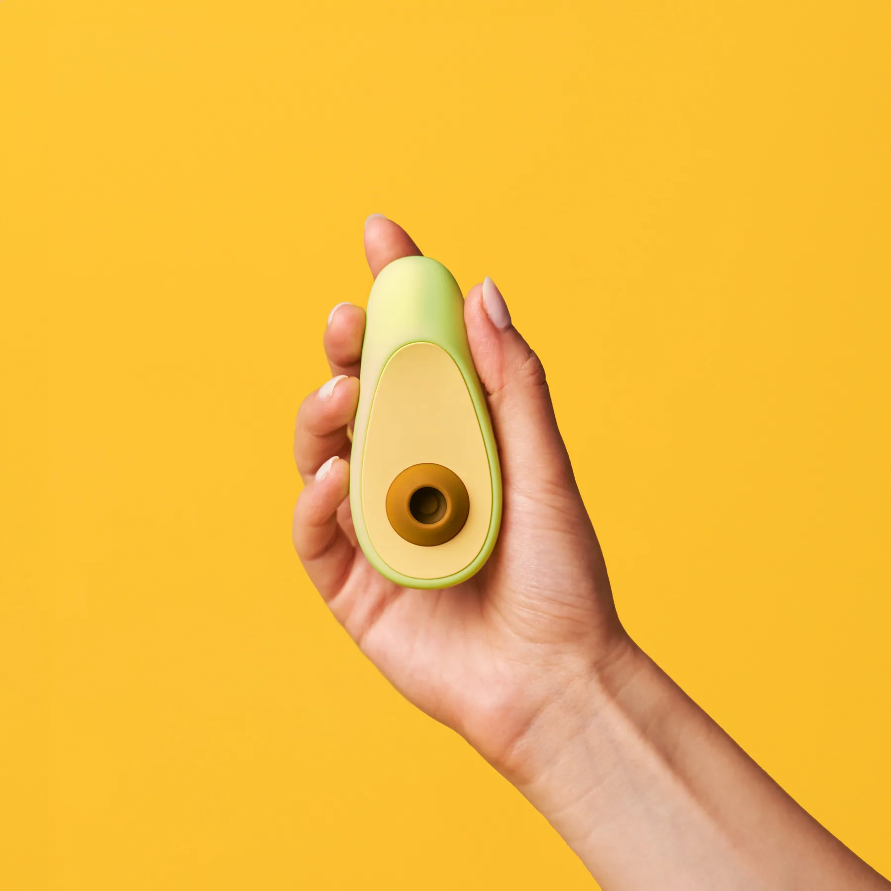 Avocado vibrator design detail